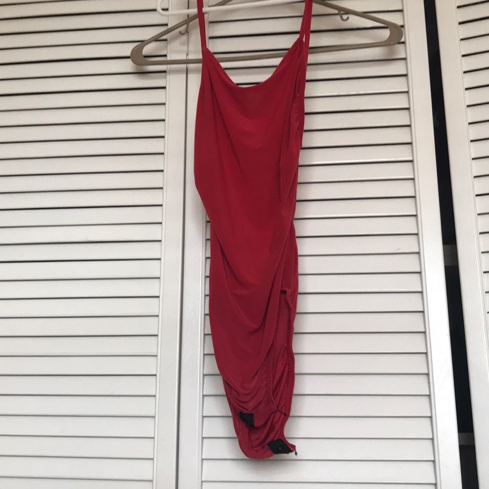 red body suit